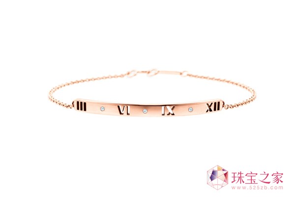 Atlas. 系列18k白金鑲鉆耳環(huán)